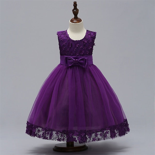 Girl Flower Girls' Princess Kid's Dress