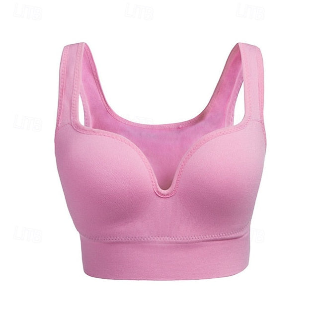 Sports Bra Hollow Mesh Back Sports Bra Fitness Yoga Vest