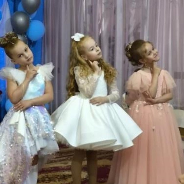 First Party Communion Flower Girls' Girl Dress Kids