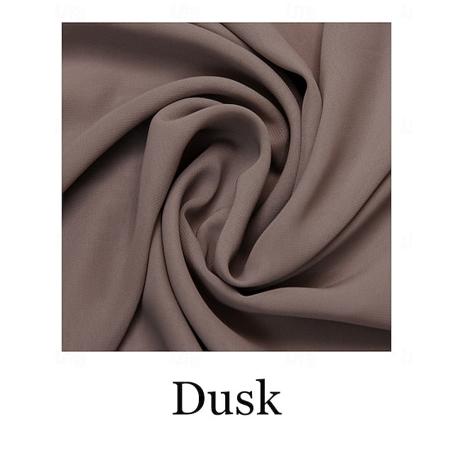 Neck of Bride the V A-Line Dress Simple Elegant Mother