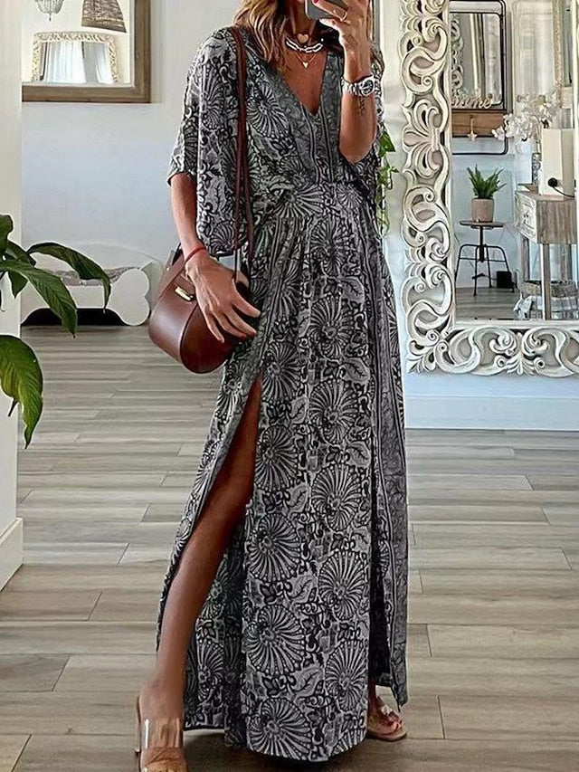 Women's Maxi Dress A Line Dress Vacation Casual Outdoor