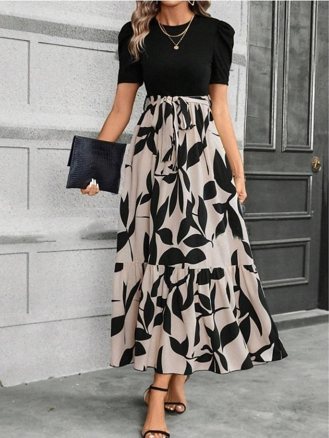 Women's Maxi Dress A Line Dress Elegant Stylish Work Daily