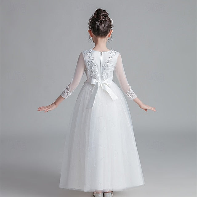 Girls' Princess Dress Kid's Girl Flower