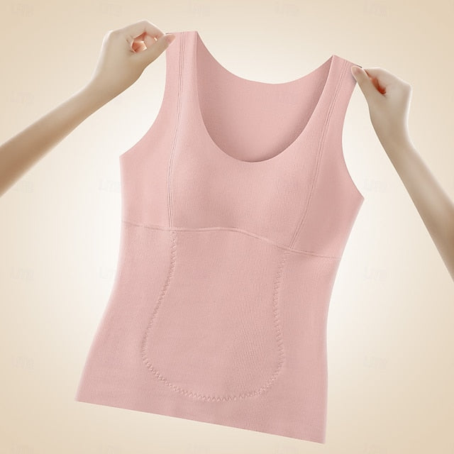 Women's Plus Size Camisole Tank Top Plain Classic Casual