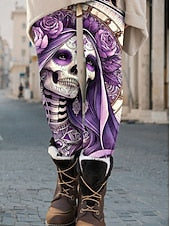 Women's Leggings Vacation Vintage Fashion Full Length High