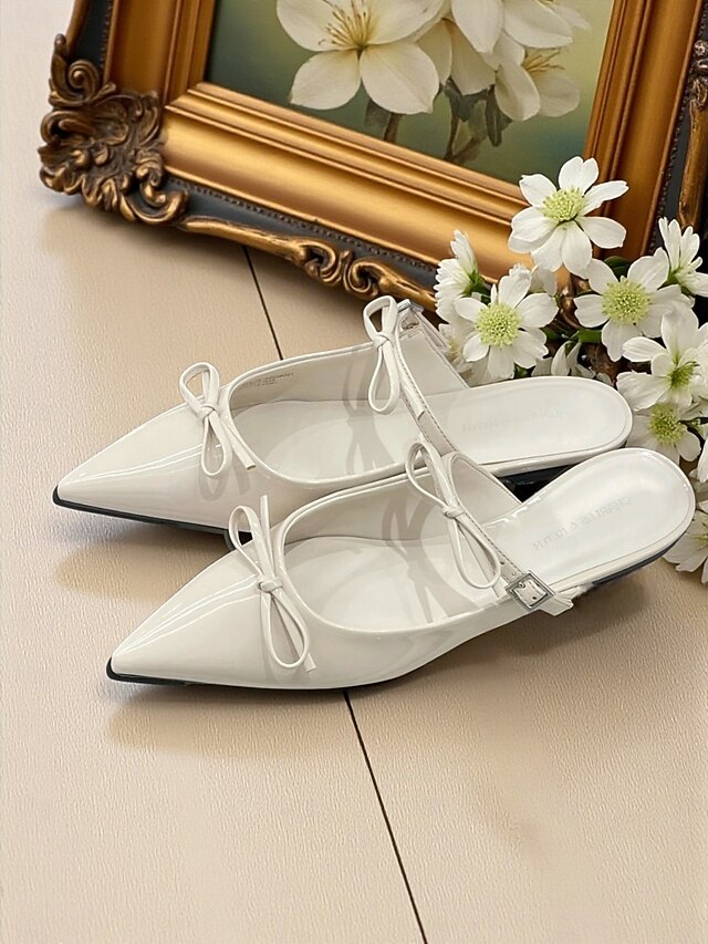 with Women's Pointed Black Flats Rhinestone Toe