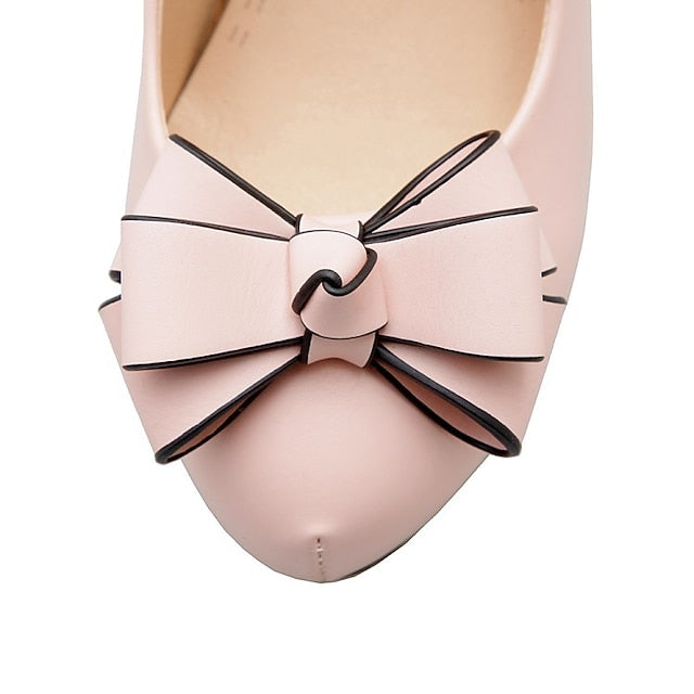 Heel Heels Lolita Girls' Daily PU Shoes Cosplay