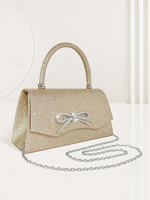 Elegant Glitter Women's Clutch Sparkling with Evening