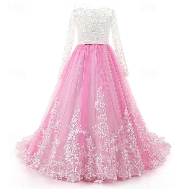 Dress Girls' Princess Girl Flower Kid's