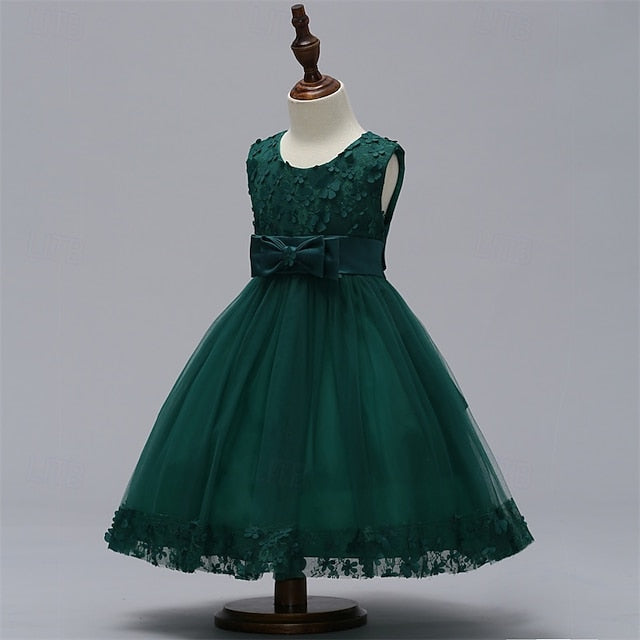 Girl Flower Girls' Princess Kid's Dress