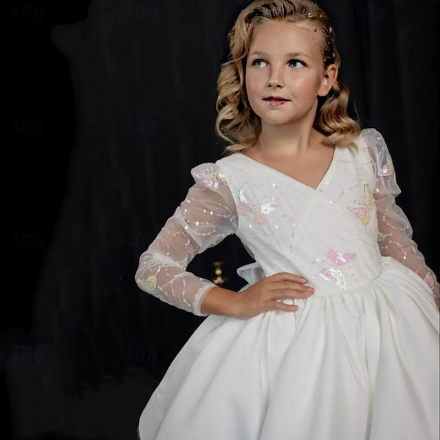 First Party Communion Flower Girls' Girl Dress Kids