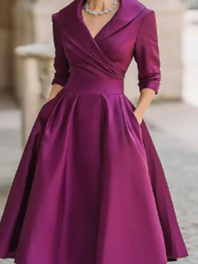 Women's Midi Dress Elegant Dress Elegant Fashion Modern