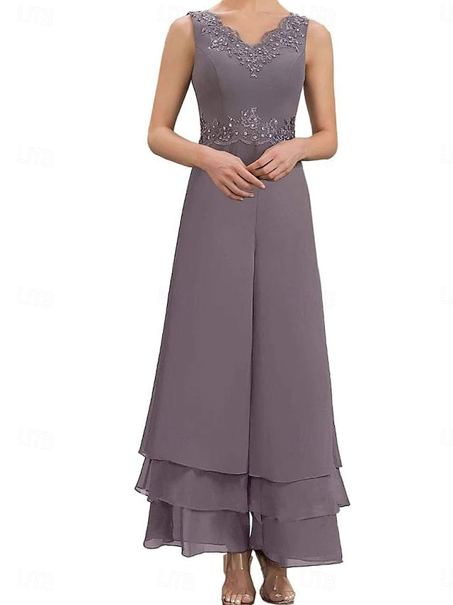 Elegant Sets Dress of Mother Wedding Guest the Bride
