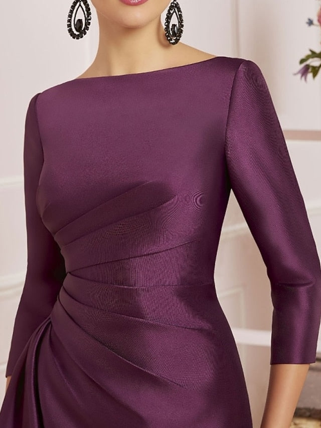 Mother the Off Elegant of Sheath Guest Wedding Bride Dress