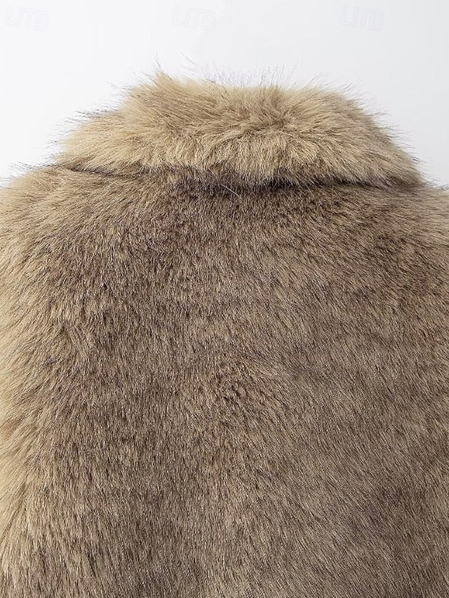 Furs Leathers Vest Faux Coat Fur Comfortable Women's
