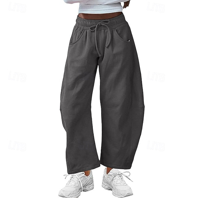 Women's Active Culottes Wide Leg Chinos Vacation Streetwear