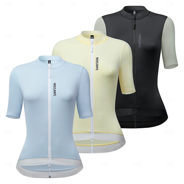 WOSAWE Women's Road Cycling Short Sleeve Slim & Thin