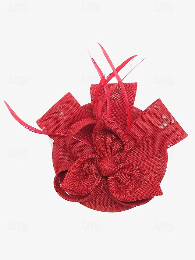 Accents and Women's with Hat Bow Fascinator Green Feather