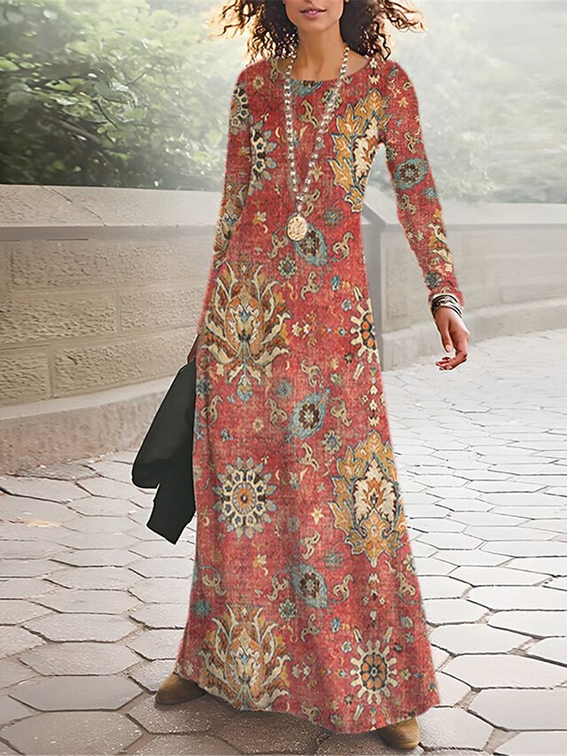 Women's Long Dress Maxi Dress Casual Dress Winter Dress