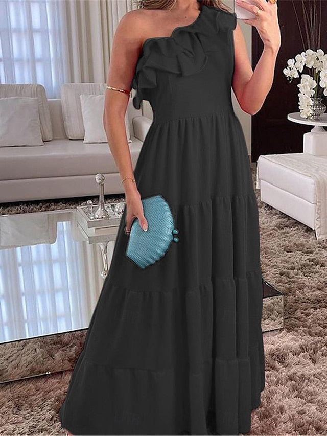 Women's Maxi Dress Black Dress Cocktail Dress Formal