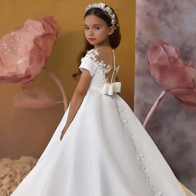 Flower Girls' Dress Girl Party Communion First