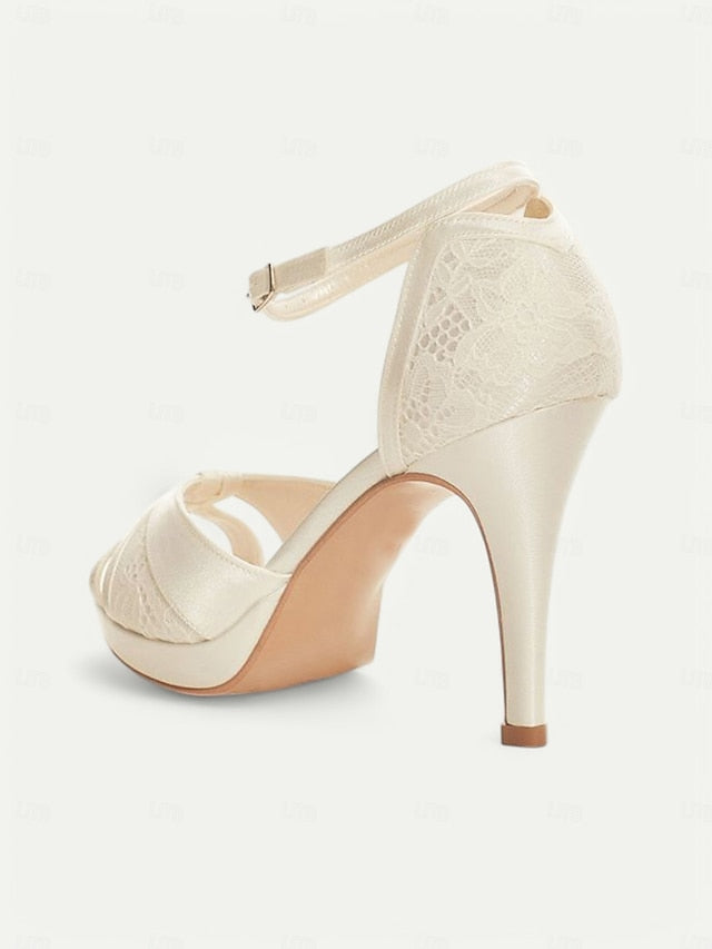 Toe Elegant with Pink Sandals High Satin Women's Heel Peep
