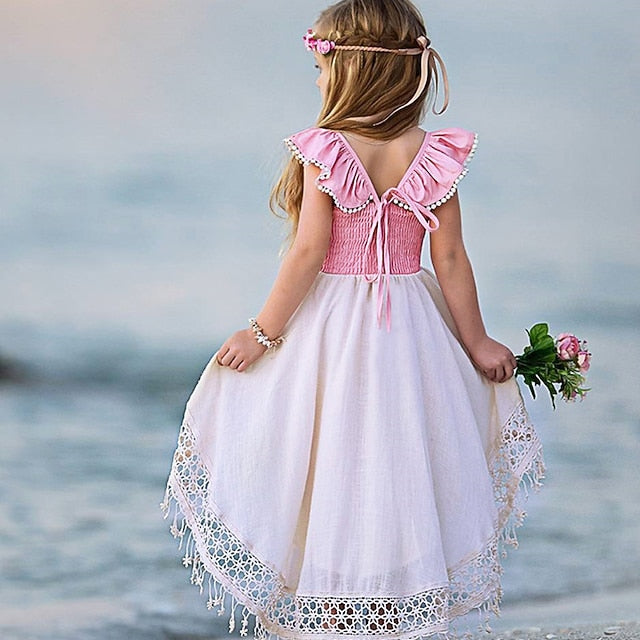 Wedding Girl Flower Dress Party Girls'