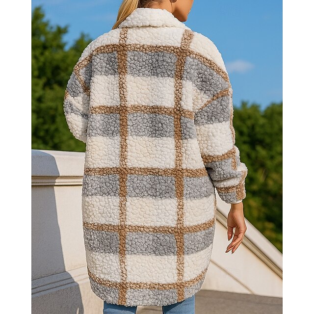 Women's Long Winter Coat Winter Coat Polar Fleece Jacket