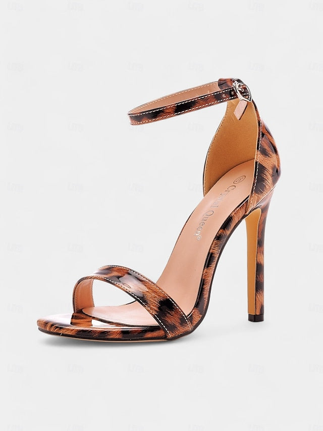 for Wedding Women Metallic Heel – Stiletto Sandals Sleek