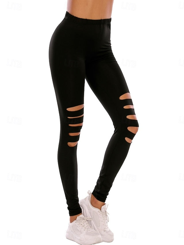 Women's Leggings Cozy Leggings Streetwear Casual Long High