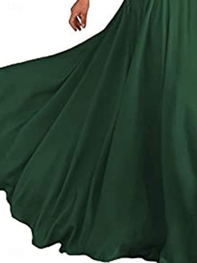 A-Line V Elegant Dress Bride Mother Floor Neck Simple the of