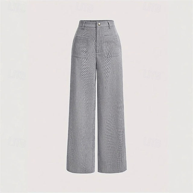 Women's Wide Leg Pants Trousers Palazzo Pants Fashion
