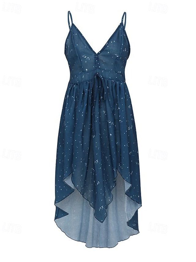 Women's Midi Dress Floral Dress Slip Dress Boho Dress Mini