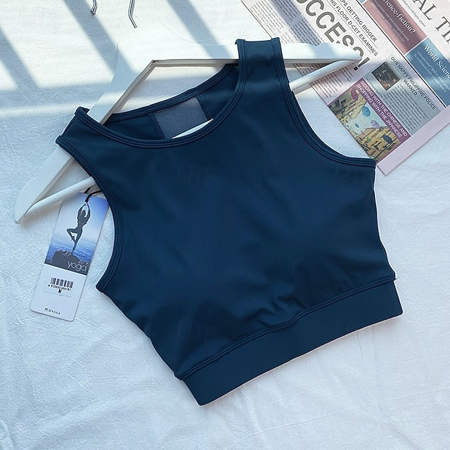 Women's Yoga Bra Pilates Bra Sports Vest Bra Top Breathable