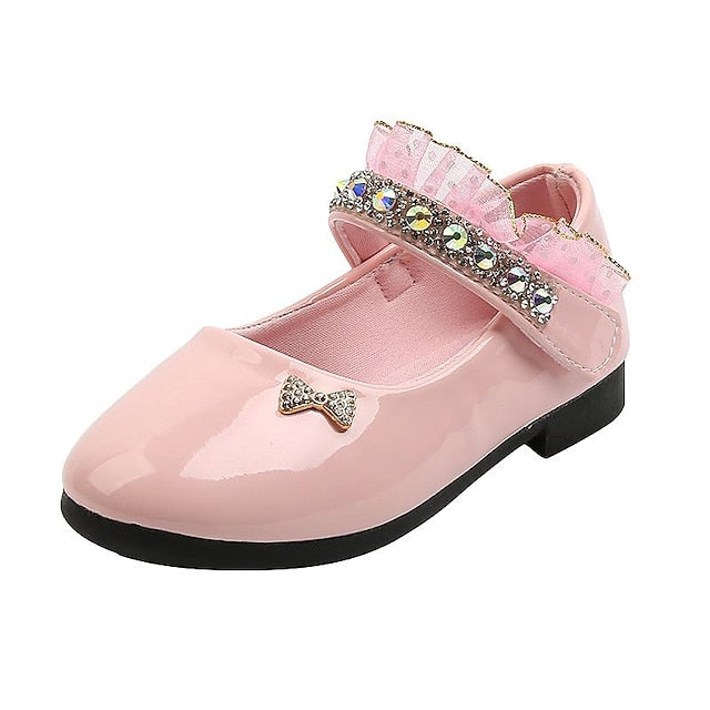 Mary Jane Flats Daily Shoes Water PU Dress Girls' Lolita