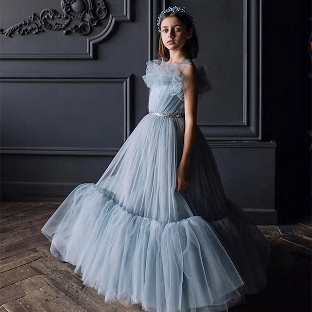 Kid's Flower Dress Girl Princess Girls'