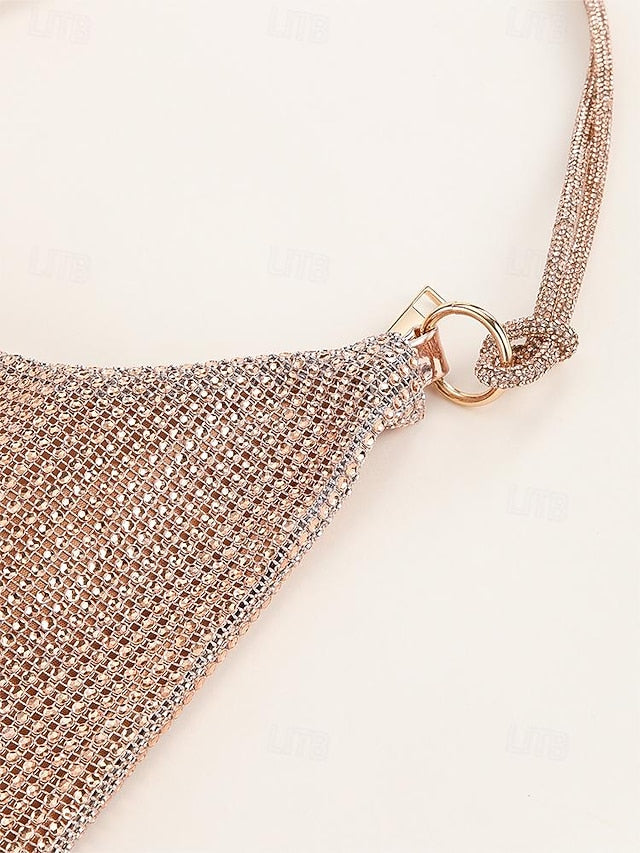 Shoulder Bag – Evening Rhinestone Elegant Handbag Women's