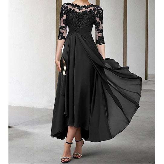 Mother Dress Size Elegant Wedding Plus Bride of Guest the A-Line