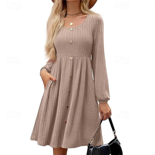Women's Mini Dress Casual Dress Elegant Fashion Modern
