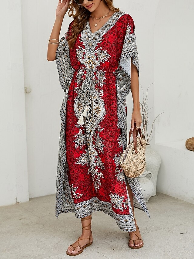 Women's Maxi Dress Shift Dress Casual Outdoor Going out
