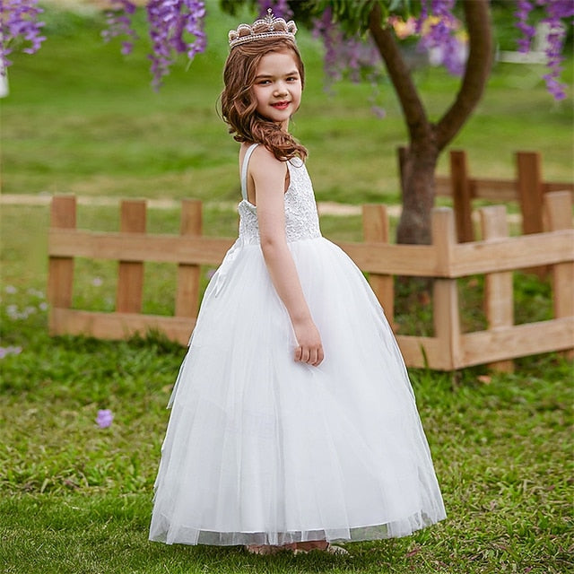 Kid's Flower Girl Princess Girls' Dress