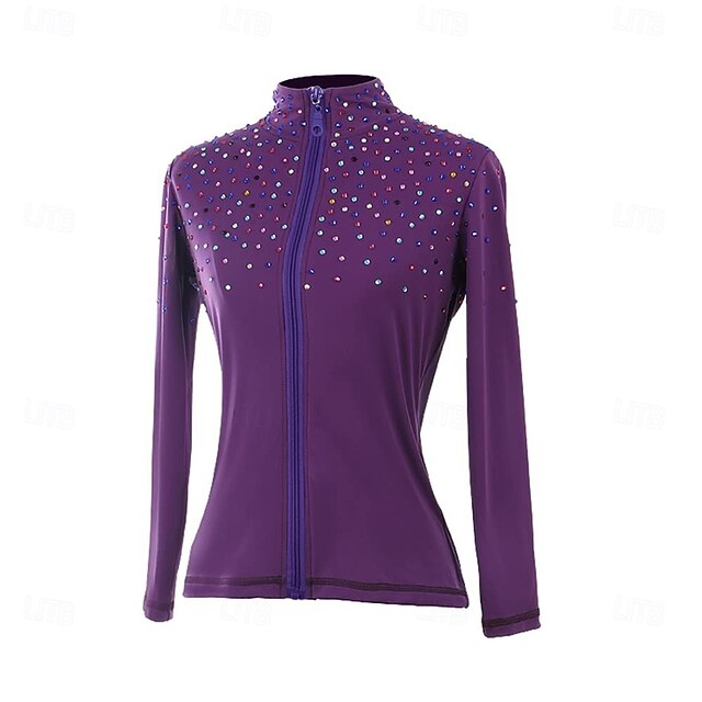 Figure Skating Fleece Jacket Women's Girls' Ice