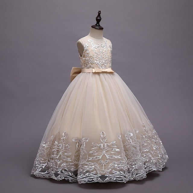 Princess Kid's Girl Flower Dress Girls'