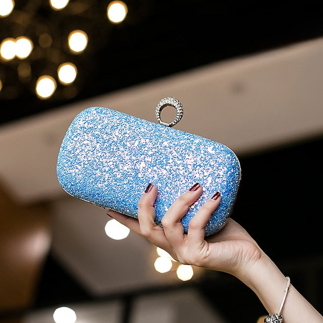 Bags Women's Leather Evening Bag Clutch Wristlet PU