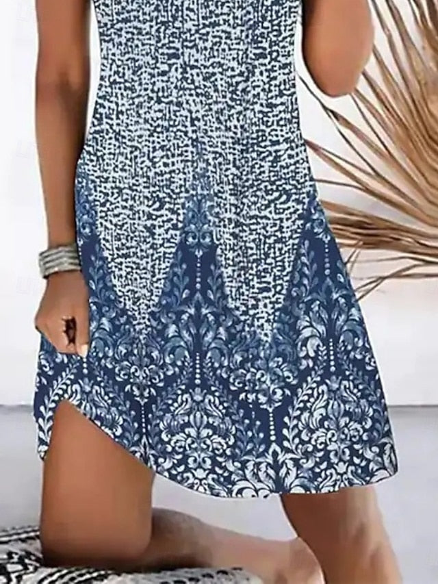 Women's Mini Dress Petite Dress Casual Dress Tank Dress