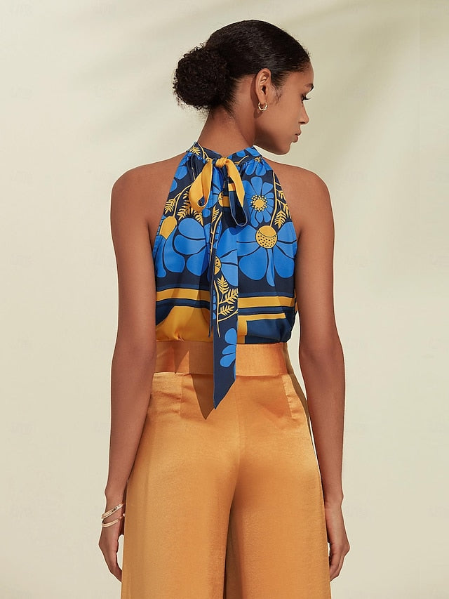 Women's Geometic Flower / Plants Vacation Weekend