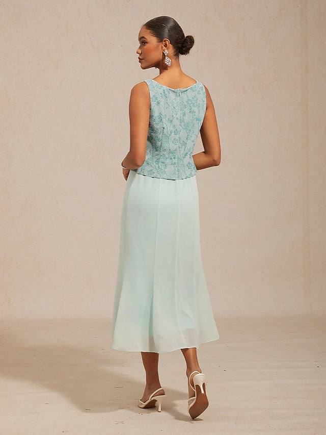 Women's Midi Dress A Line Dress Elegant Daily Wedding Guest