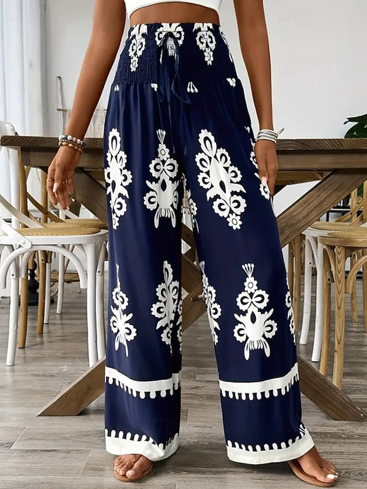 Women's Slacks Pants Trousers Casual Full Length Natural