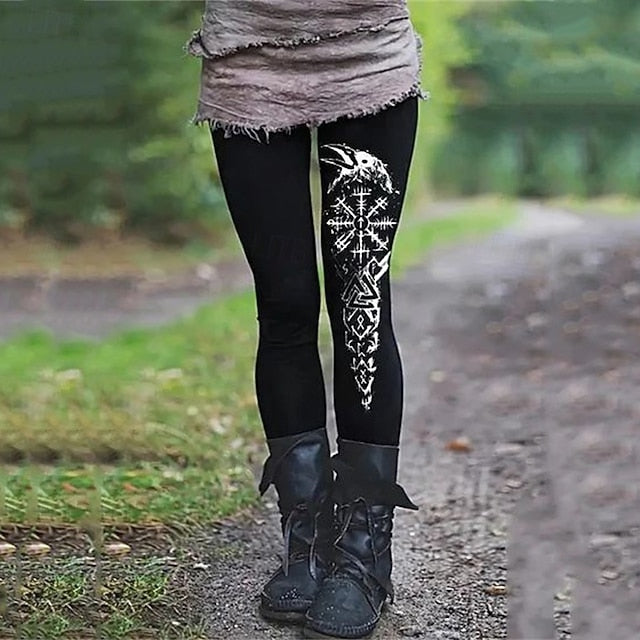 Women's Viking Pants Trousers Leggings Cozy Leggings