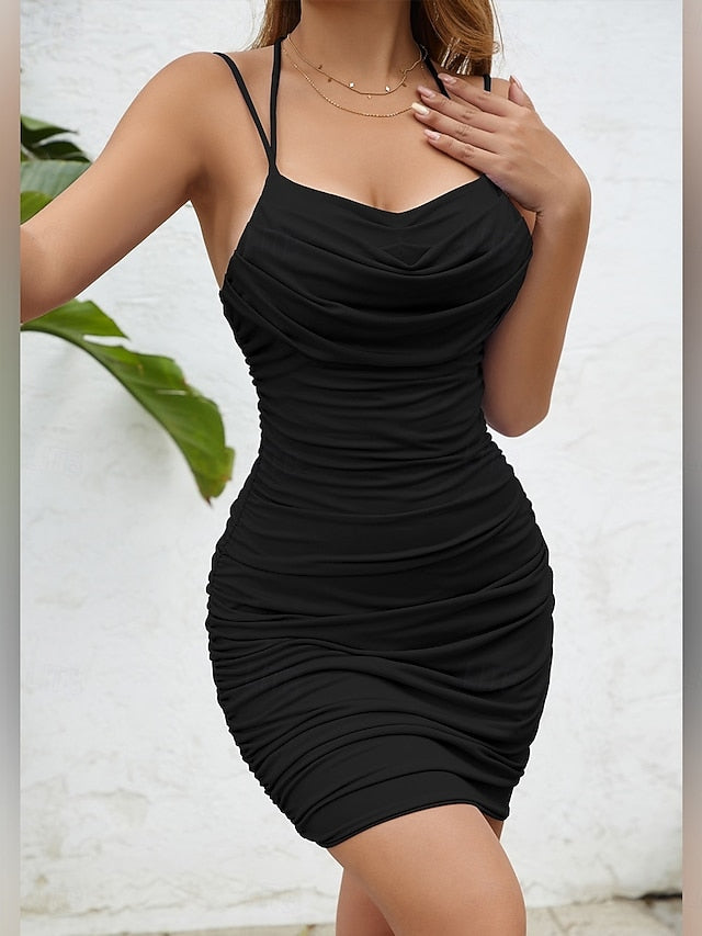 Women's Mini Dress Sheath Dress Slip Dress Vacation Casual